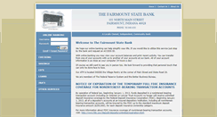 Desktop Screenshot of fairmountstatebank.com